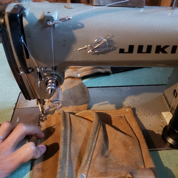 Leather items repair