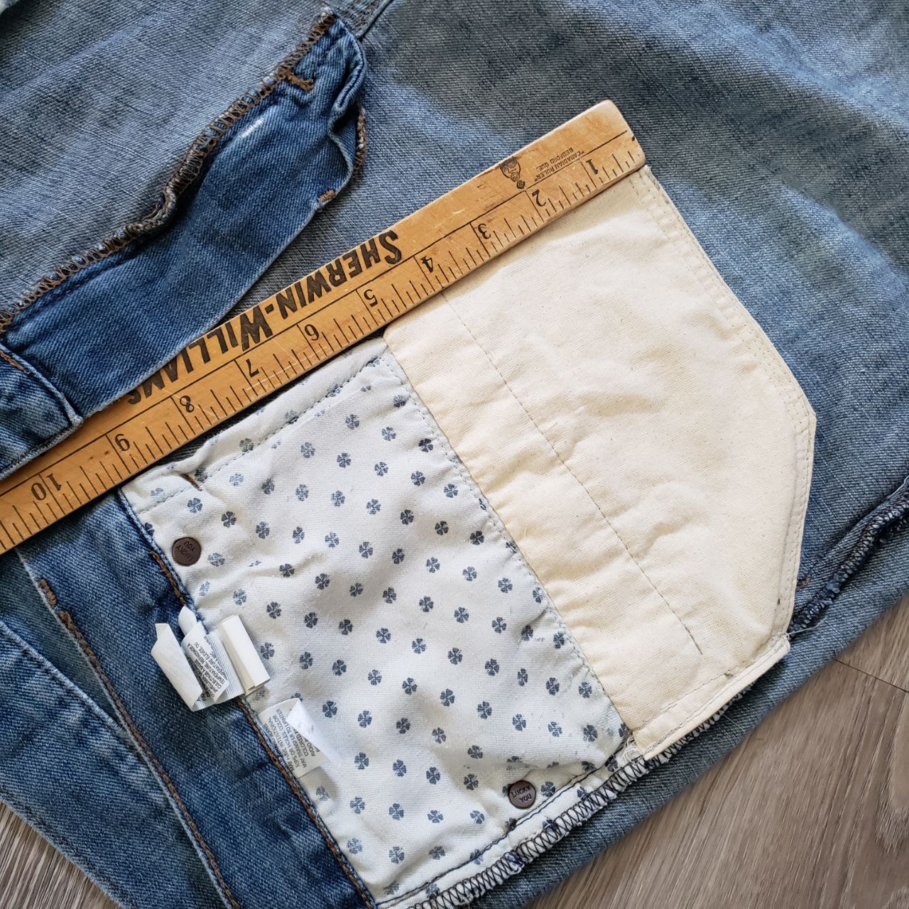 Denim repair