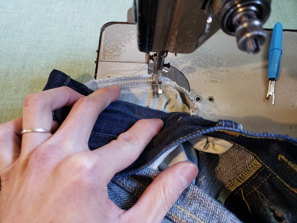 Denim repair