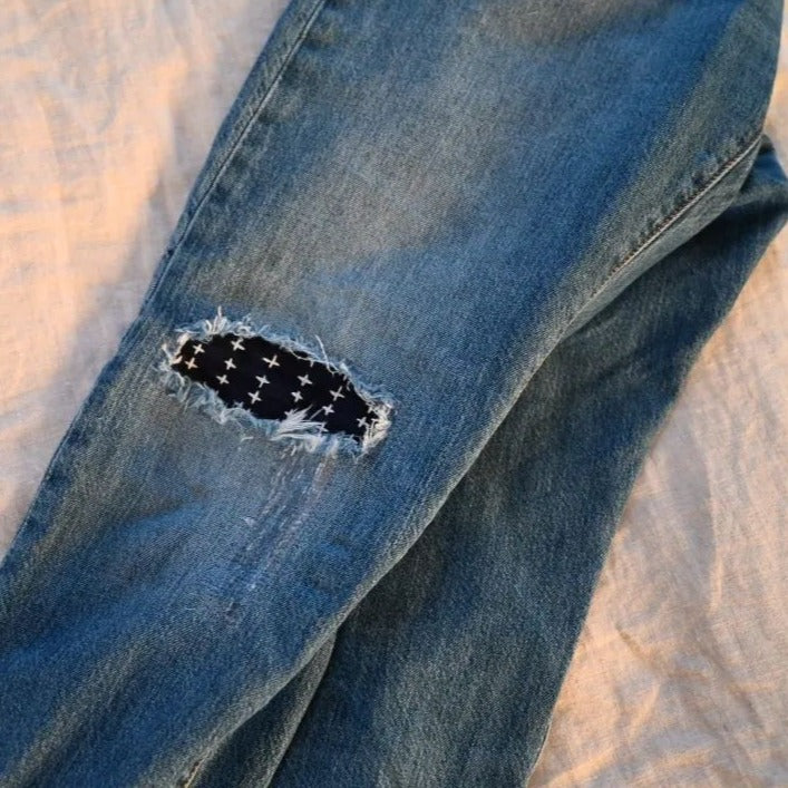 Denim repair