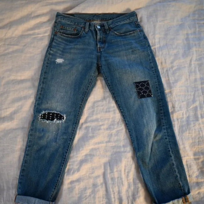 Denim repair