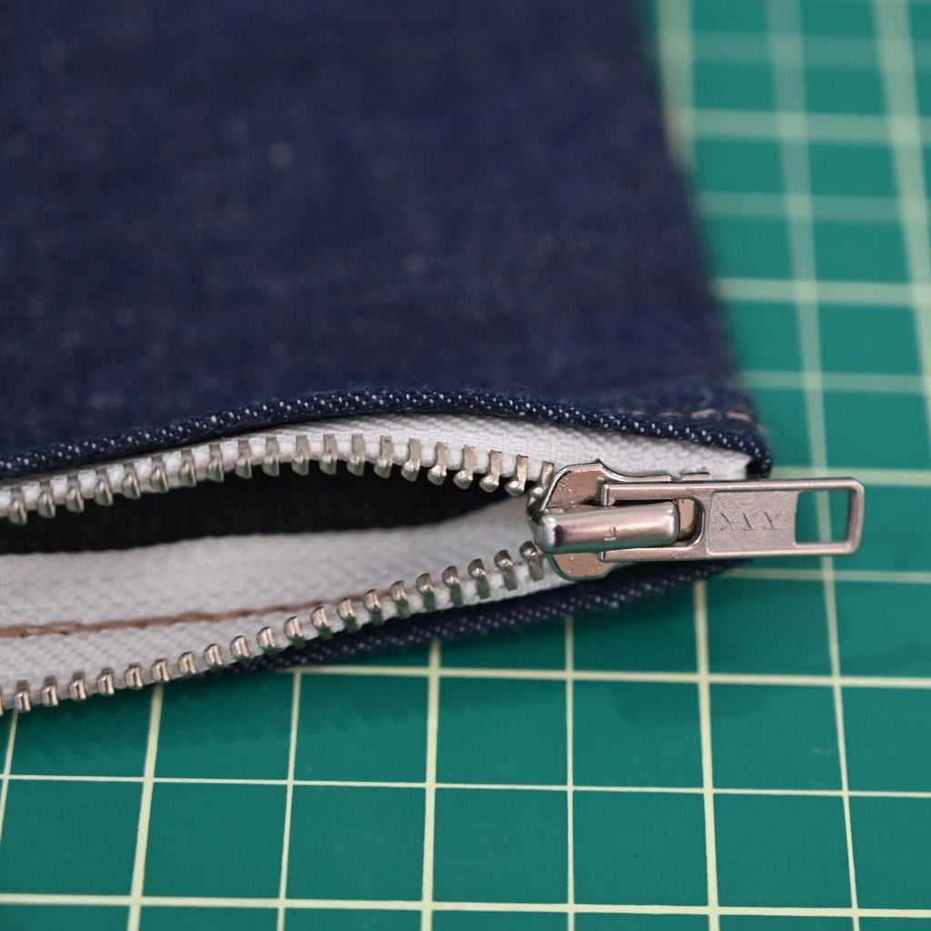 Sashiko Denim Pouch