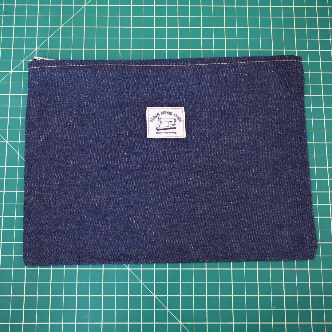Denim pouch