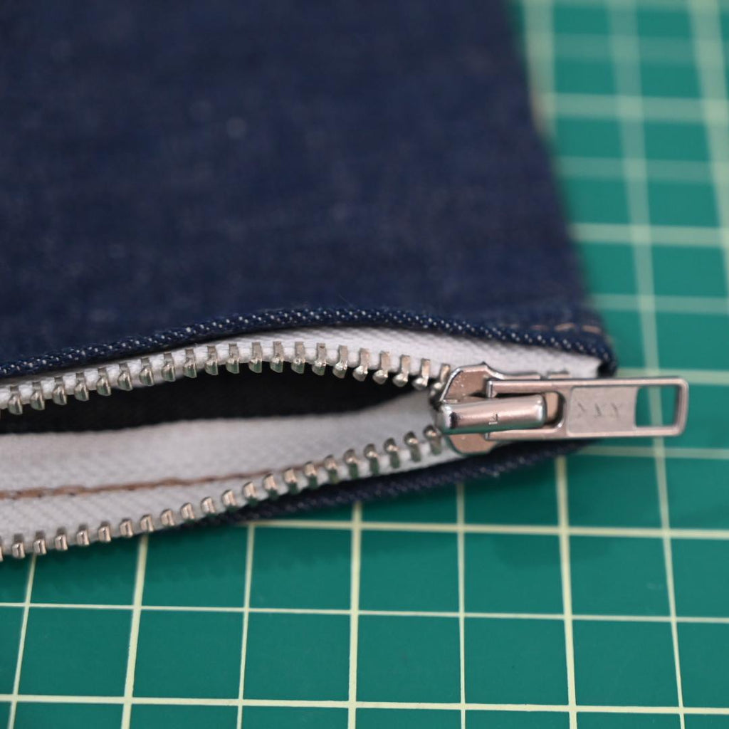 Denim pouch