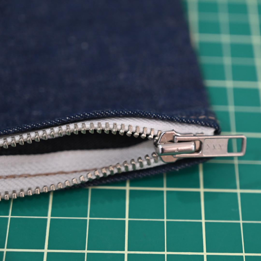 Denim pouch